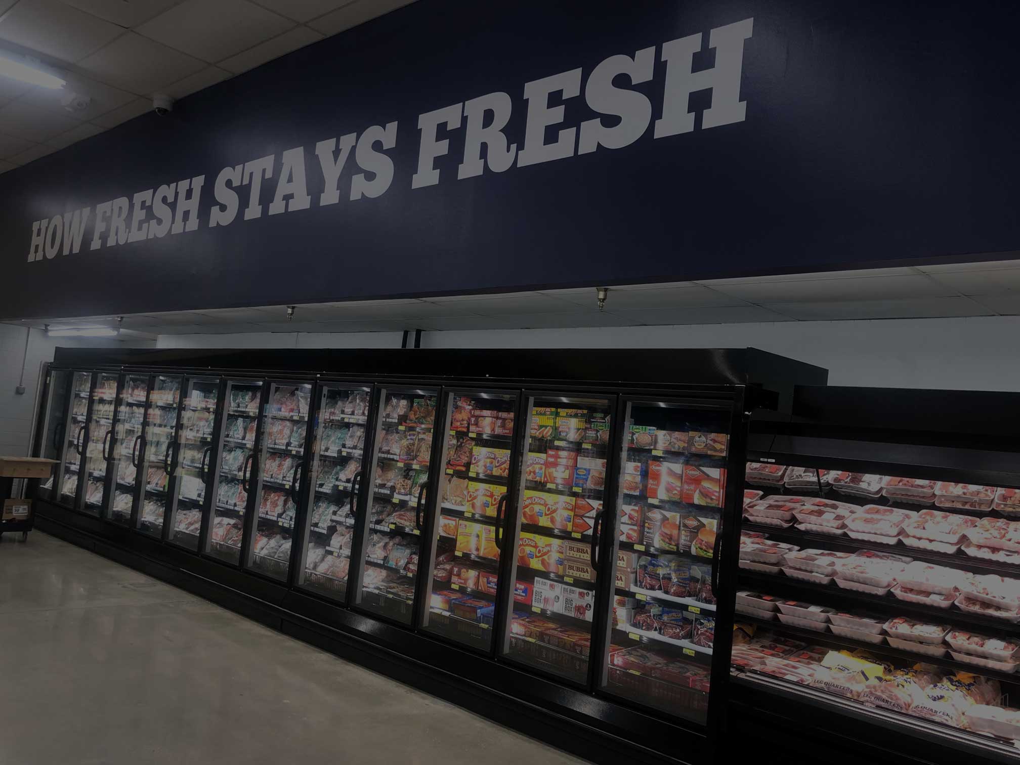 meat department slide
