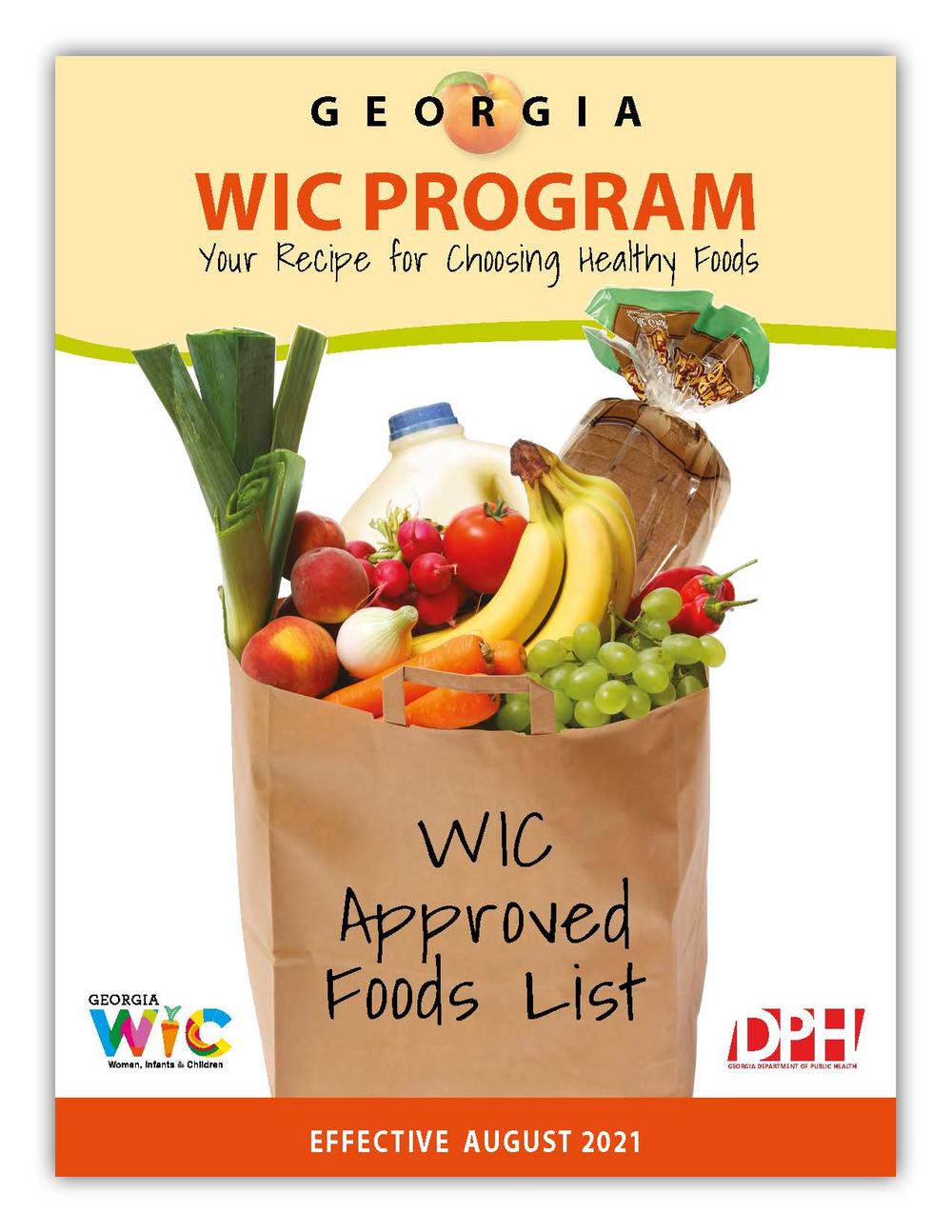 WIC Authorized Food Lists